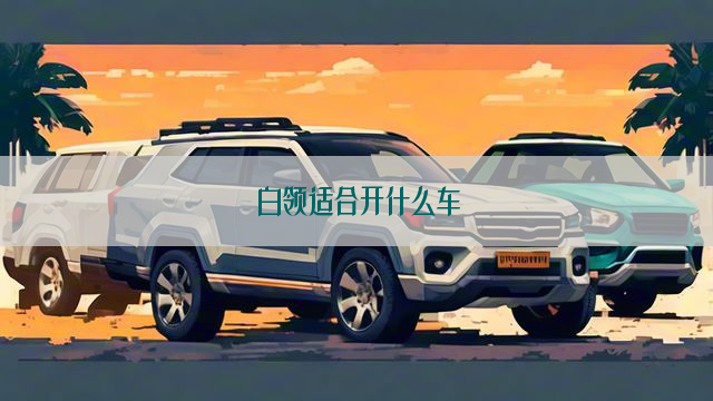 白领适合开什么车