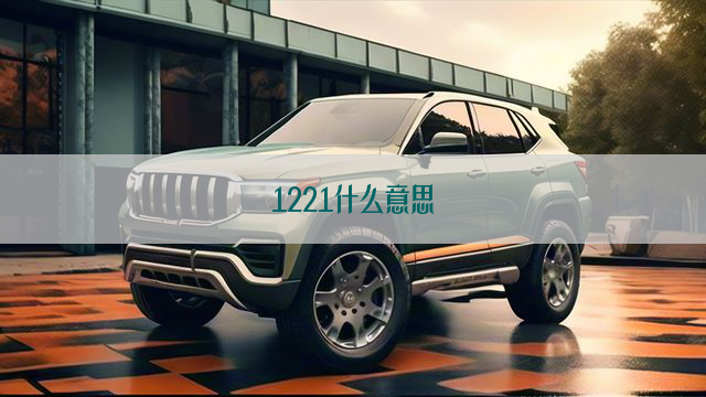 1221什么意思